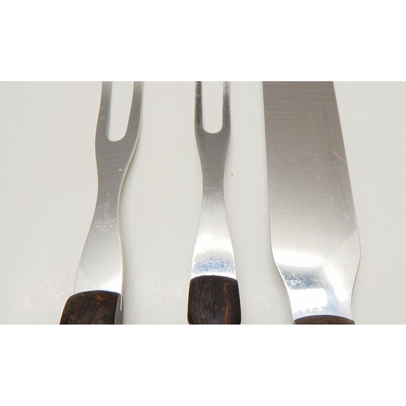 Cutco 3 Piece Kitchen Utensil Set Forks Spatula Wall Rack 1026, 1027, 1028 USA - Picture 11 of 12